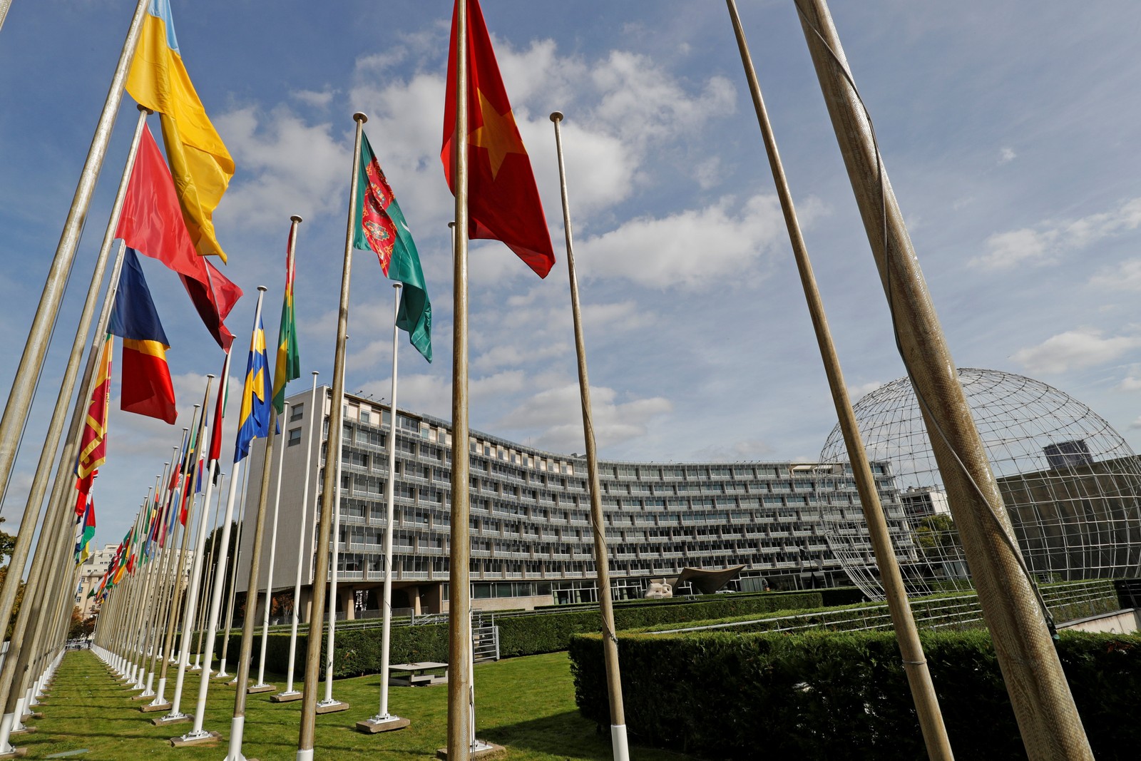 Imagem de arquivo da sede da Unesco em Paris (Foto: Reuters/Philippe Wojazer)