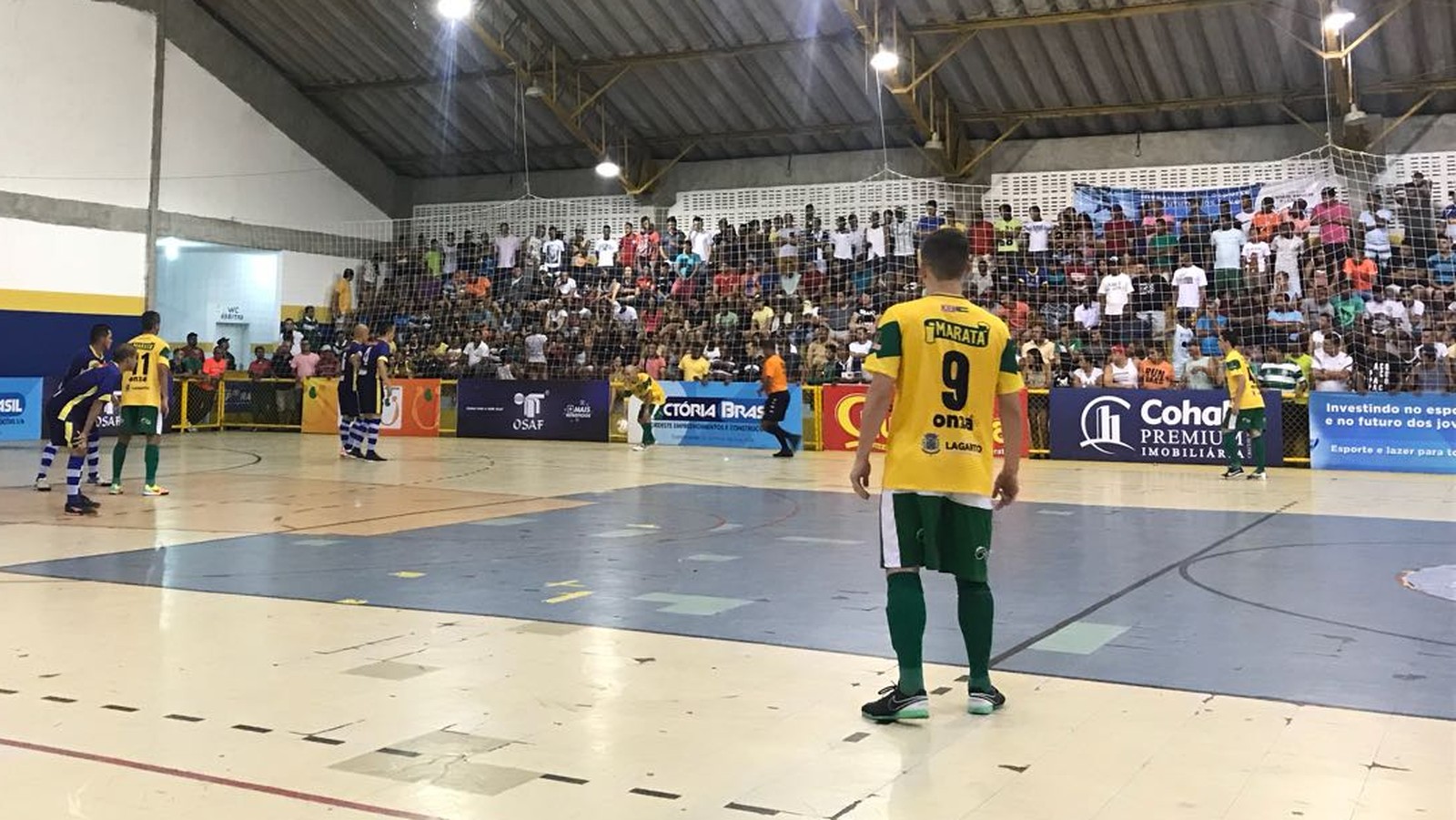 Itaporanga x Lagarto pela Copa TV Sergipe de Futsal (Foto: Guilherme Fraga / TV Sergipe)