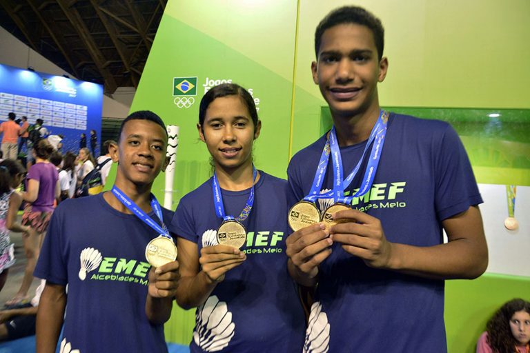 “Já esperava um bom resultado”, festeja Mayke medalha nos Jogos Escolares
