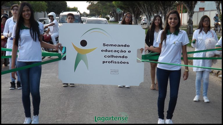 FOTOS: Desfile Cívico da Fundação José Augusto Vieira em comemoração ao Dia da Criança