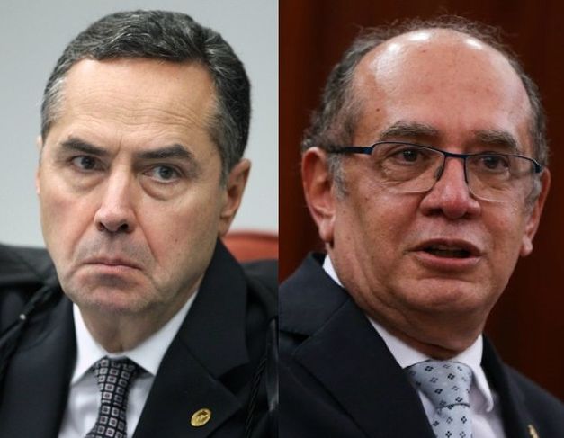 Ministros Barroso e Gilmar Mendes batem boca em sessão do STF