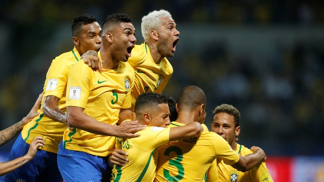 #PartiuRússia: Brasil fecha as eliminatórias com vitória por 3 a 0 e elimina o Chile