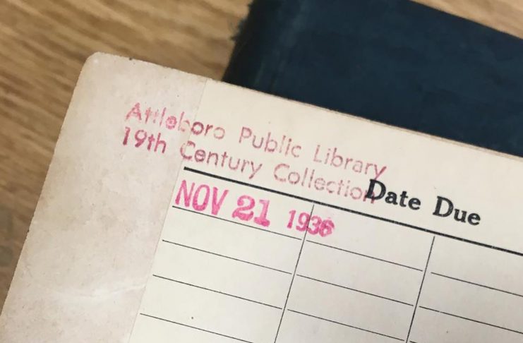 Livro é devolvido a biblioteca pública após 78 anos e 10 meses (Foto: Attleboro Public LibraryFacebook)