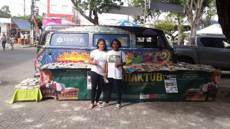 Doe, troque ou compre: Projeto Maktub de incentivo a leitura está em Lagarto
