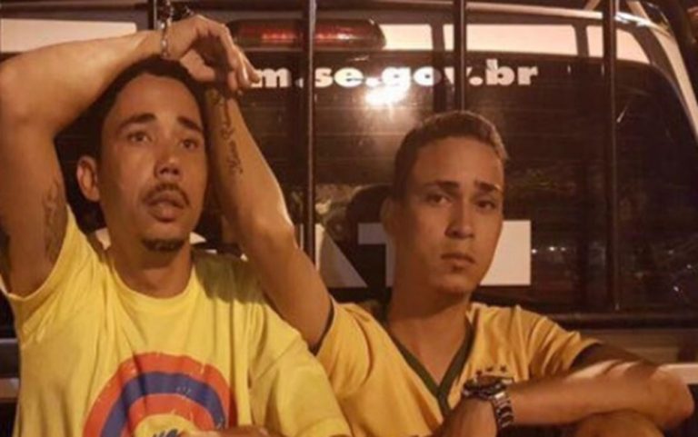 Polícia Militar prende irmãos procurados pela Justiça em Aracaju