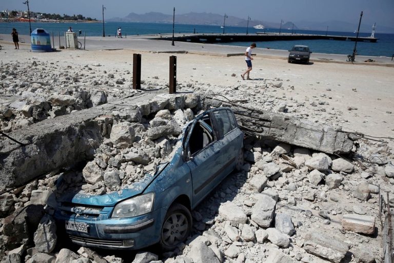 Terremoto de magnitude 5,1 atinge a Grécia com epicentro no mar Egeu