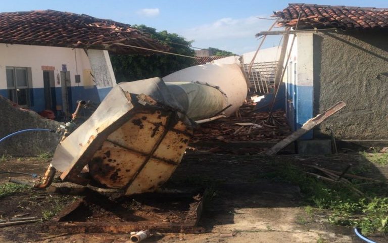 Caixa d’água desaba e mata três crianças em escola de Nossa Senhora das Dores, diz polícia