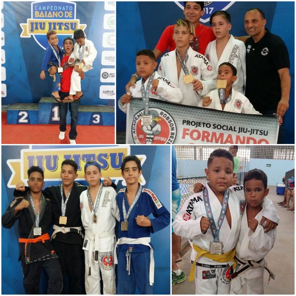 Sergipanos conquistam medalhas em Campeonato Baiano de Jiu-jitsu