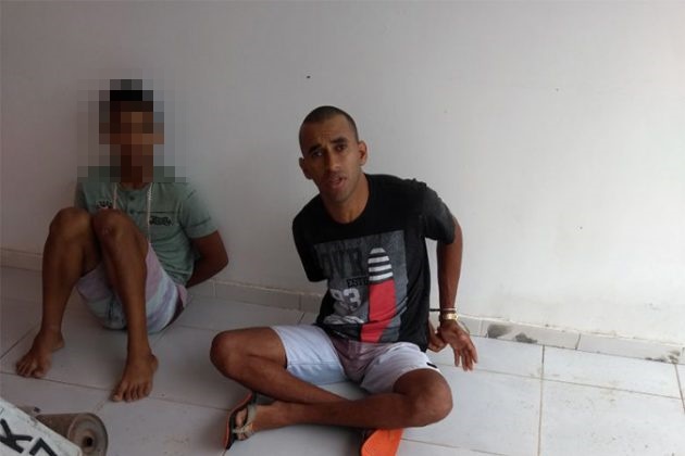Polícia Militar prende acusados de roubo à distribuidora no Povoado Rio Fundo