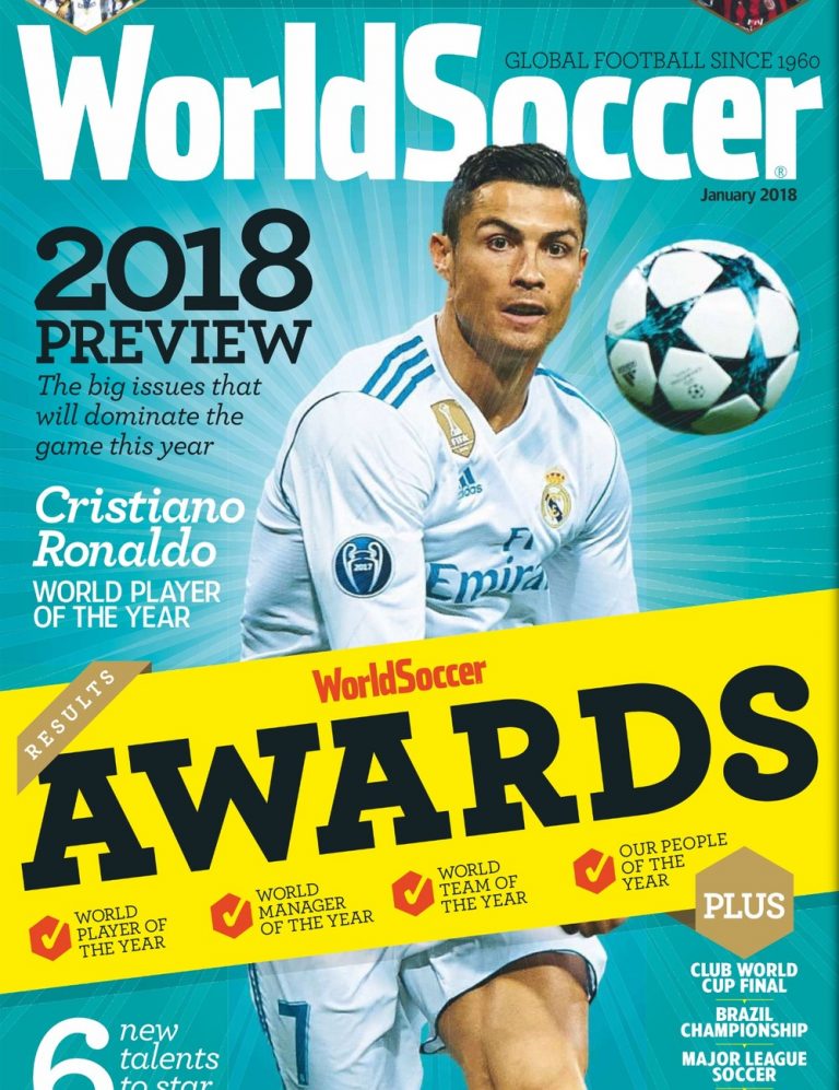 Cristiano Ronaldo ganha outra: melhor do ano pela “World Soccer”
