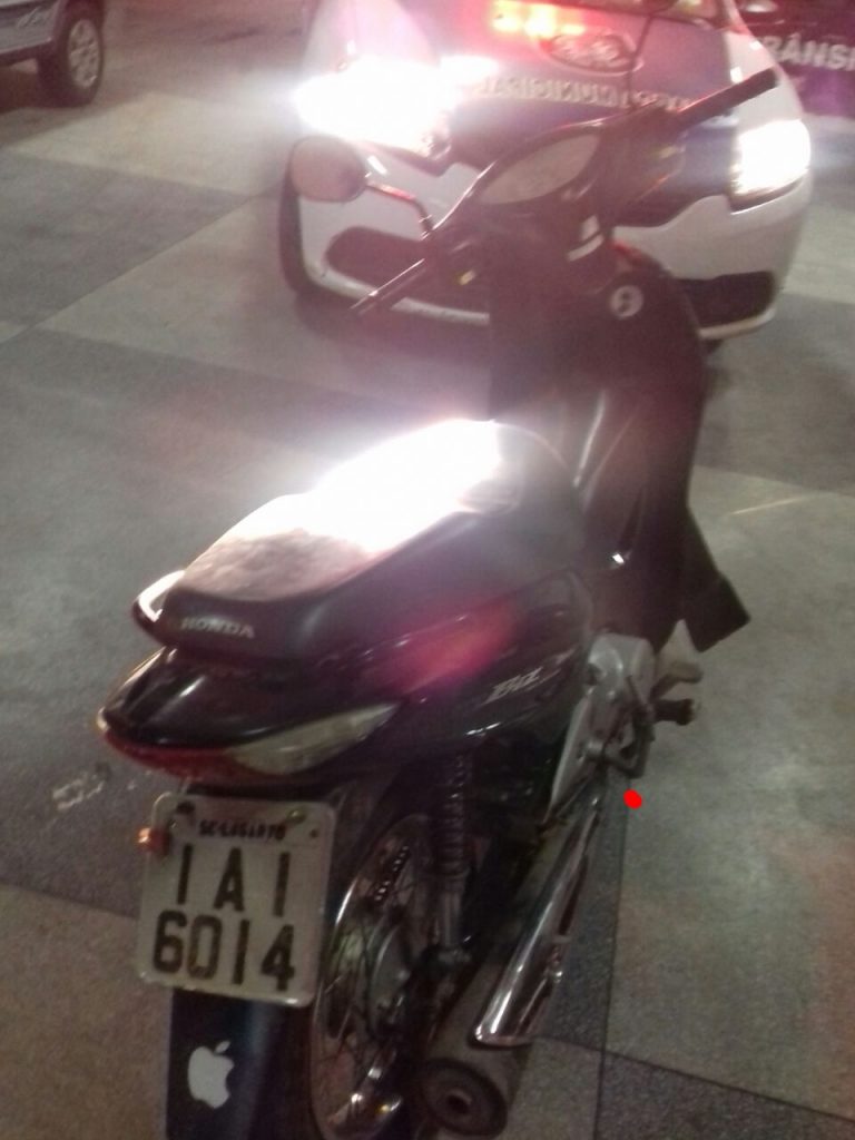 Guarda Municipal de Lagarto recupera motocicleta roubada