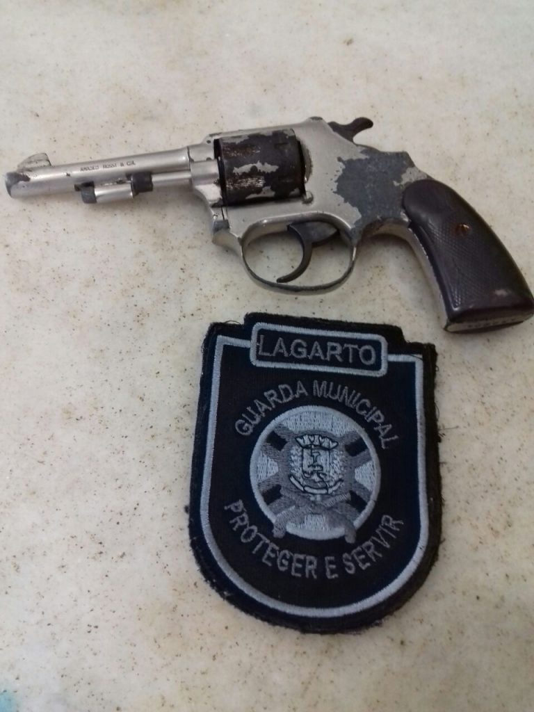 Guarda Municipal de Lagarto apreende menor por porte ilegal de arma