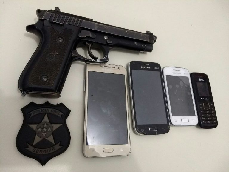 Polícia Civil de Lagarto apreende adolescente com pistola roubada da PM de Sergipe