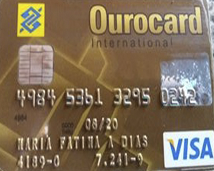 Cartão foi encontrado no cash do Banco do Brasil em Lagarto