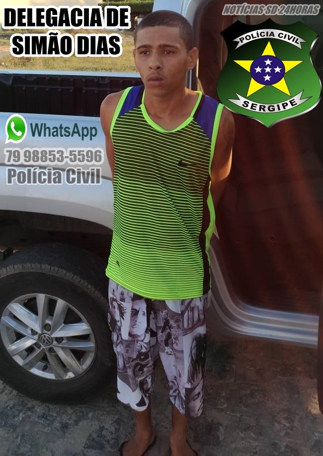 Polícia Civil de Simão Dias cumpre mandado de prisão