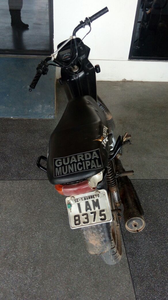 GML recupera motocicleta roubada em menos de 24 horas