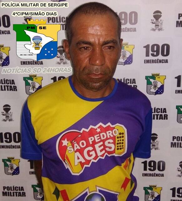 Polícia Militar prende homem após agredir filho em Simão Dias