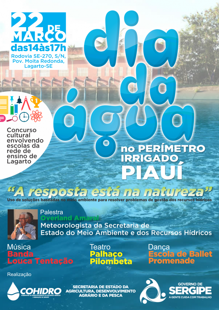 Perímetro Piauí comemora Dia da Água na comunidade escolar de Lagarto