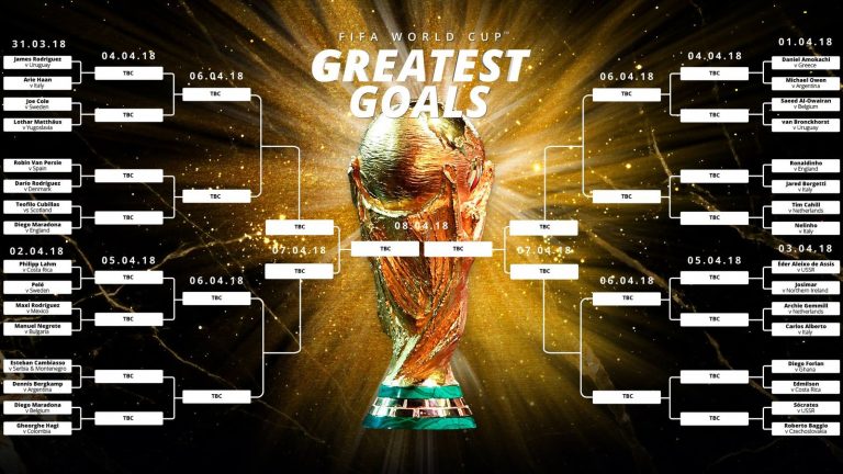 Com oito brasileiros, Fifa abre votação para eleger gol mais bonito das Copas