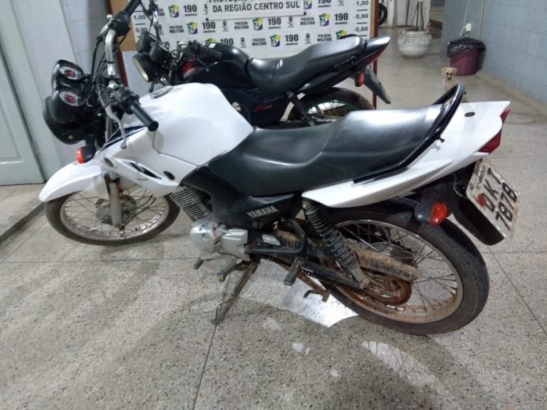 Policiais Militares do 7° BMP recuperam duas motocicletas neste sábado