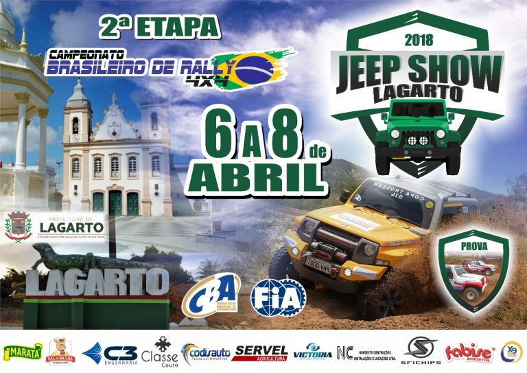 As máquinas vão roncar mais uma vez: É o Campeonato Brasileiro de Rally 4×4