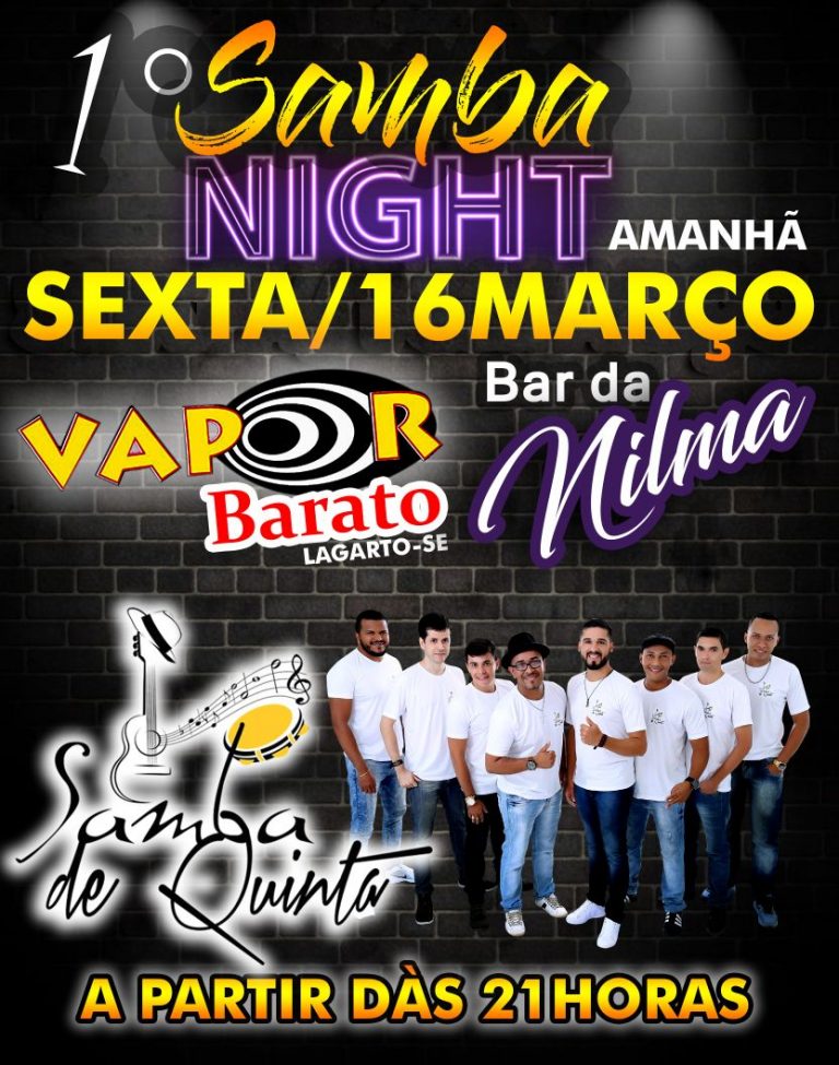 1º Samba Night no Bar da Nilma