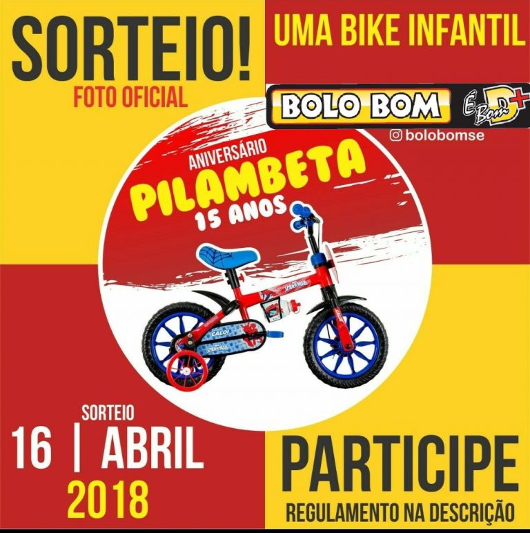 Em comemoração aos 15 anos de carreira palhaço Pilambeta sorteia bicicleta