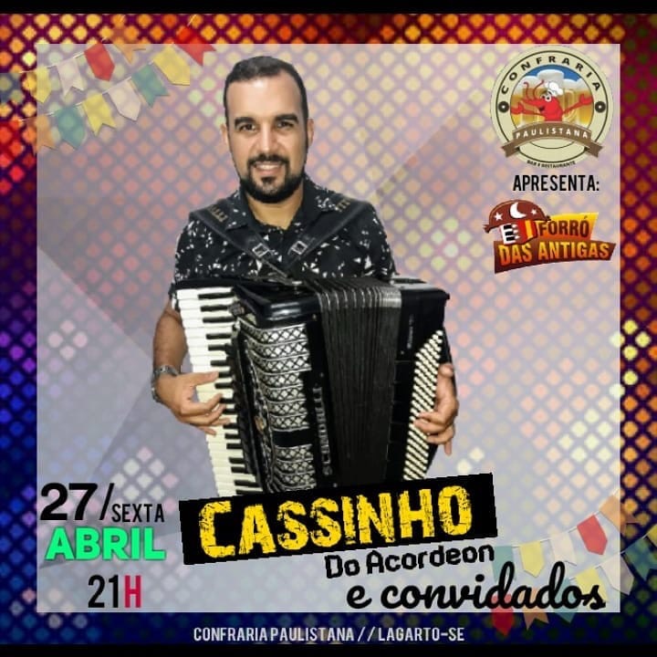 Confraria Paulistana apresenta Cassinho do Acordeon e Convidados