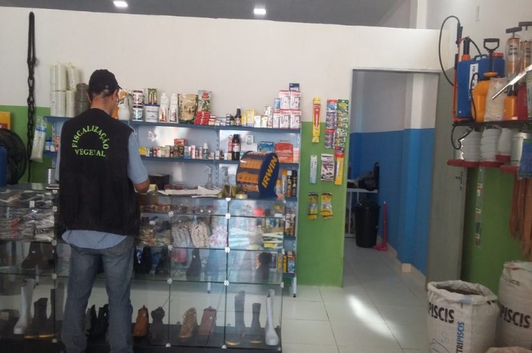 Lagarto e Simão Dias receberam fiscalização quanto ao comércio de agrotóxicos