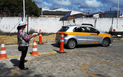 Provas práticas do DETRAN voltam a ser realizadas no município de Tobias Barreto