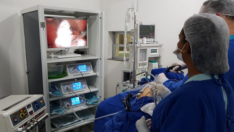 Lagarto: Hospital realiza primeira cirurgia de retirada de vesícula através de vídeo