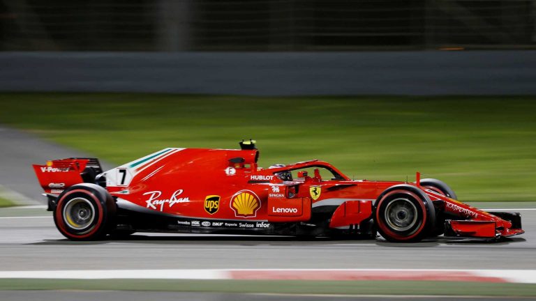 Raikkonen lidera dobradinha da Ferrari no 2º treino livre no Bahrein