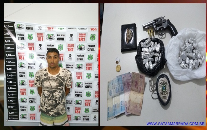 Homem é preso acusado de tráfico e cárcere privado em Tobias Barreto