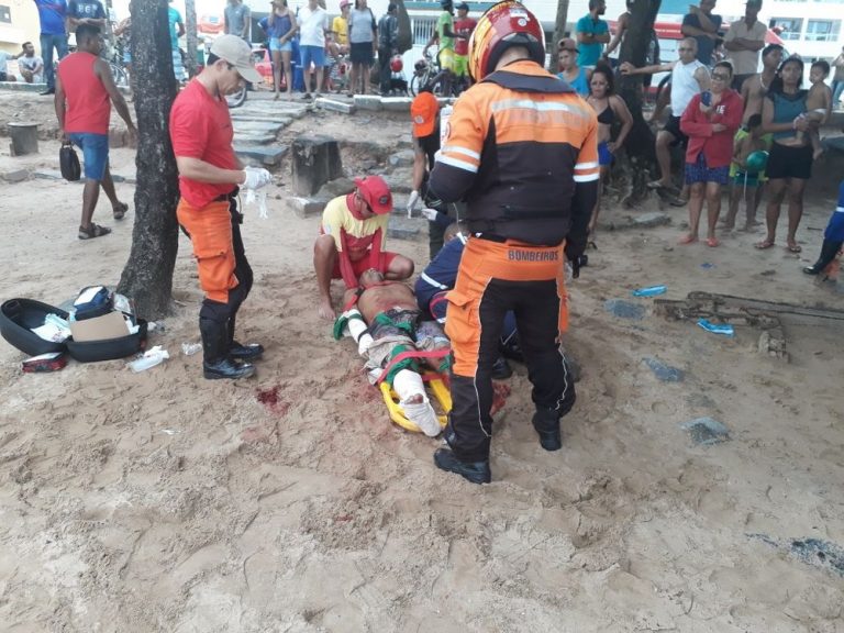 Banhista atacado por tubarão no Grande Recife tem a perna amputada