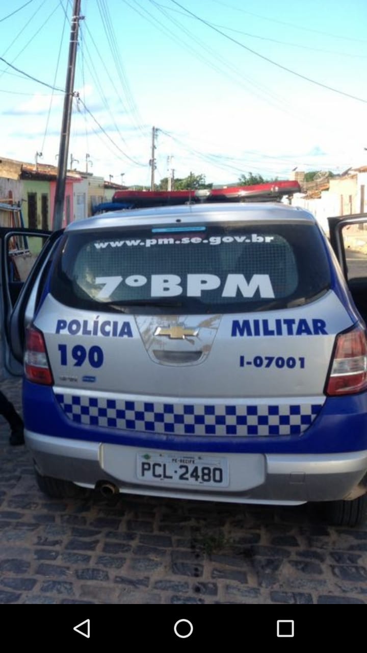 Polícia Militar prende foragido por vários crimes cometidos em Lagarto