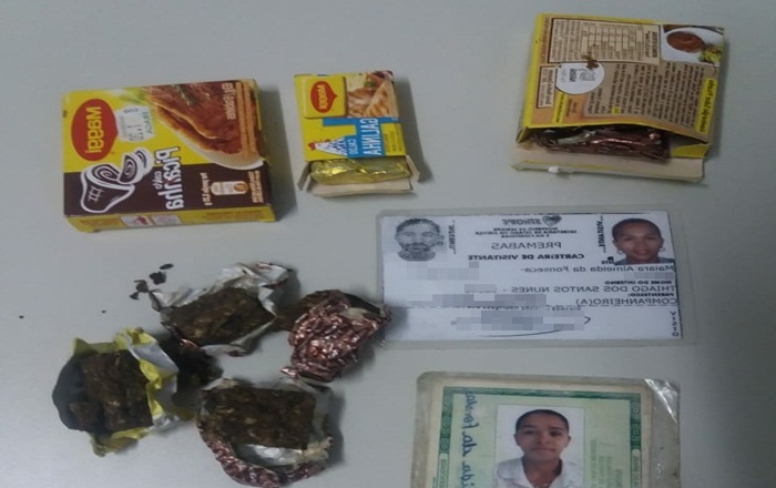 Mulher é presa tentando entrar no presídio de Tobias Barreto com maconha dentro de embalagens de tempero