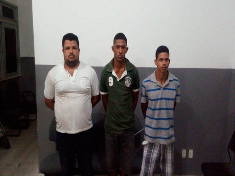 Guarda Municipal de Lagarto prende três indivíduos, uma arma de fogo, munições e drogas
