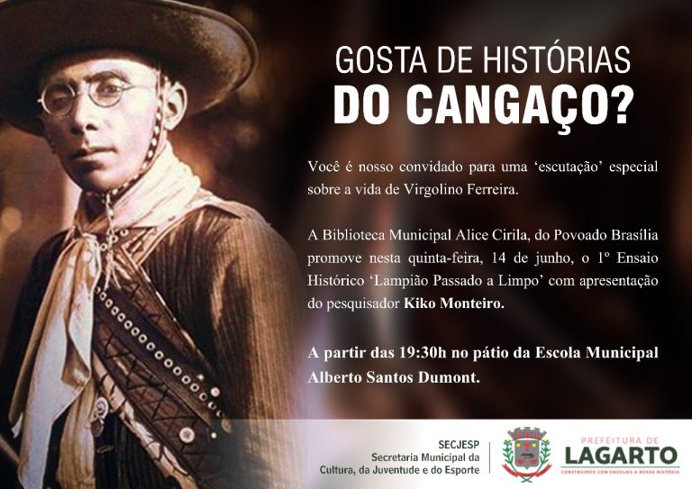 Biblioteca Municipal Maria Alice promove 1° Ensaio Histórico com o tema “Lampião Passado a limpo”