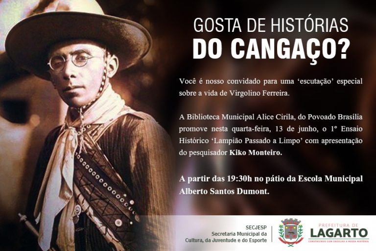 Biblioteca Municipal Maria Alice promove 1° Ensaio Histórico com o tema “Lampião Passado a limpo”