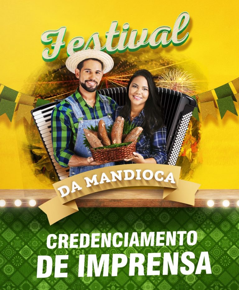 Prefeitura de Lagarto inicia credenciamento da imprensa para o Festival da mandioca 2018