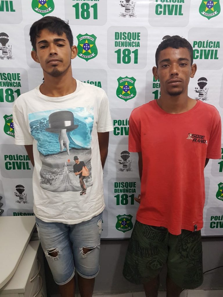 Após realizar assalto, dois indivíduos são presos pela PM em Lagarto