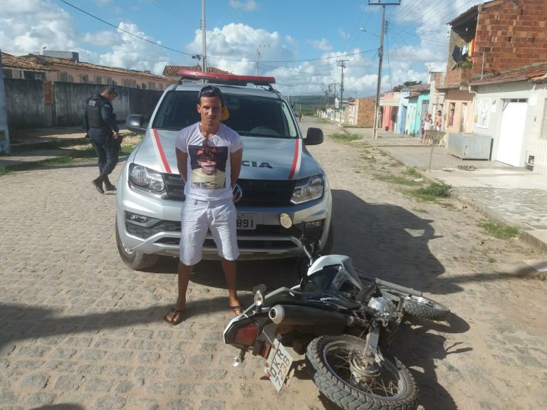 Preso pela PM, suspeito de ter alvejado jovem que faleceu no HU de Lagarto neste fim de semana