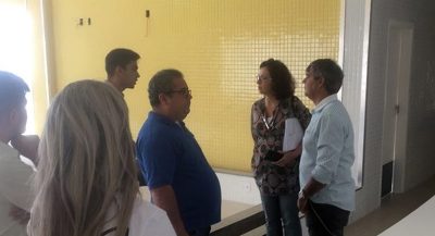 Núcleo de Atenção Especializada acompanha visita do Ministério da Saúde às obras do CER