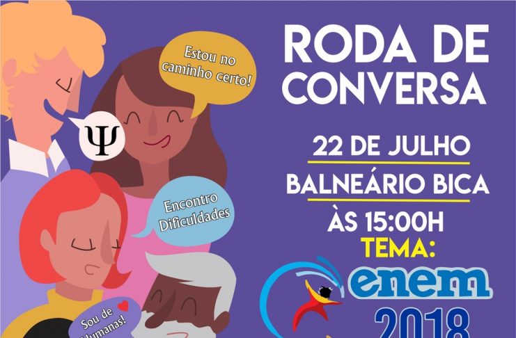 CARTAZ RODA DE CONVERSA - 07.2018