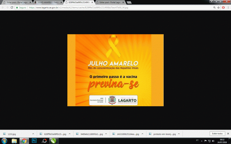 JULHO AMARELO: Previna-se contra as hepatites virais. Confira a programação do CTA