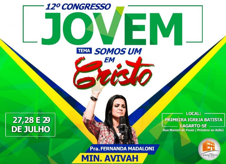 12º Congresso da Juventude Batista começa hoje em Lagarto