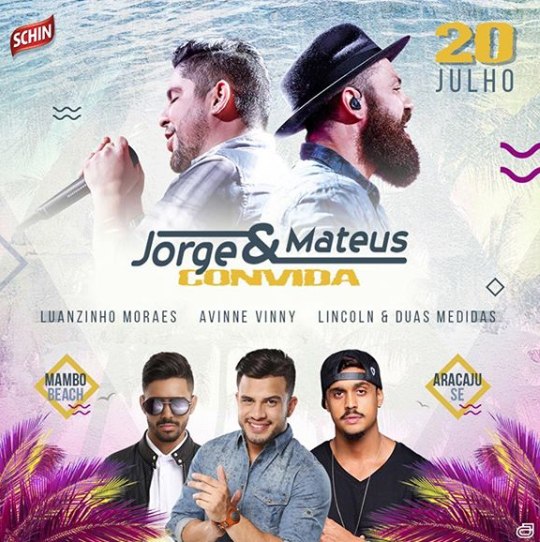 Jorge e Matheus no Mambo Beach