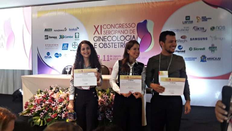 Estudantes do campus Lagarto vencem categoria em congresso de Ginecologia