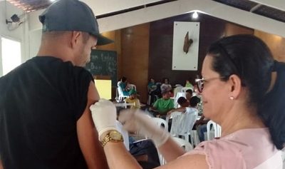 Prefeitura de Lagarto dá continuidade à imunização dos acolhidos da Fazenda da Esperança