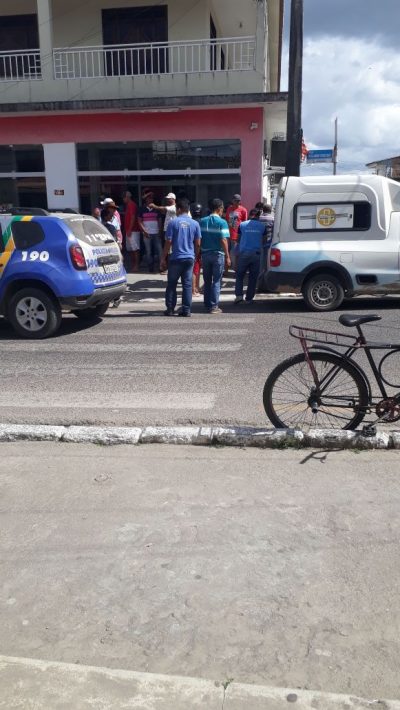 Assalto ao Banco do Bradesco em Itabaianinha deixa feridos e reféns